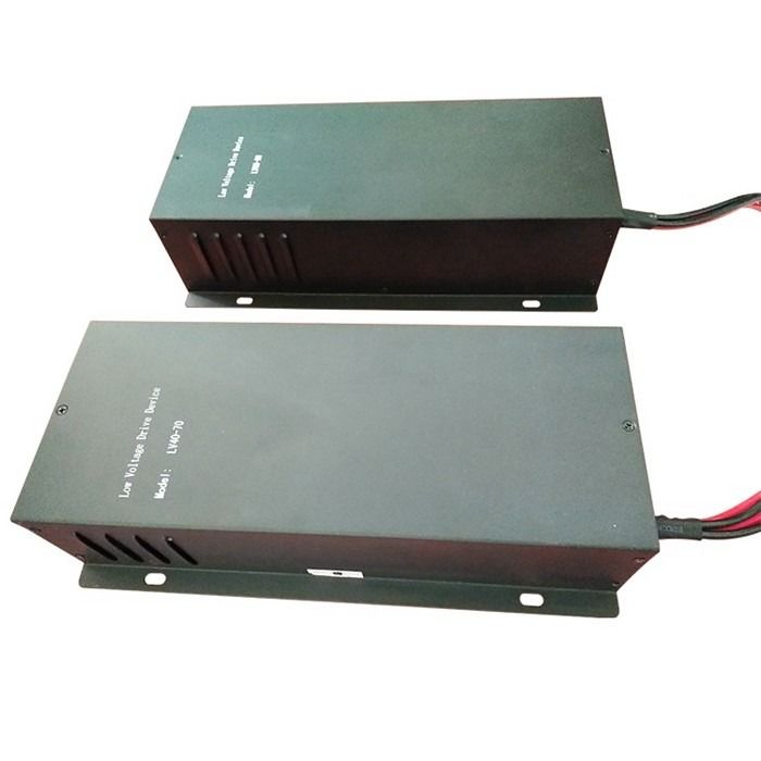 Black 1.5KW DC Voltage Booster 40-70VDC Input 200-350VDC Output