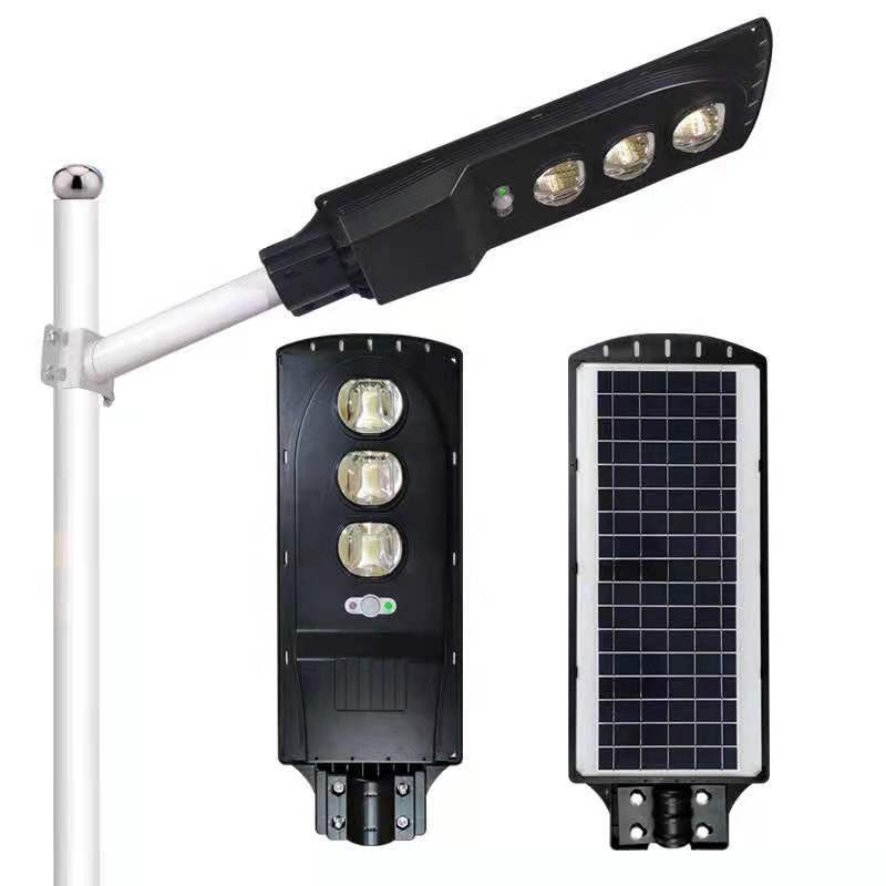 Outdoor All In One 180W LED Solar Powered Street Light With 6V 13W Solar Panels