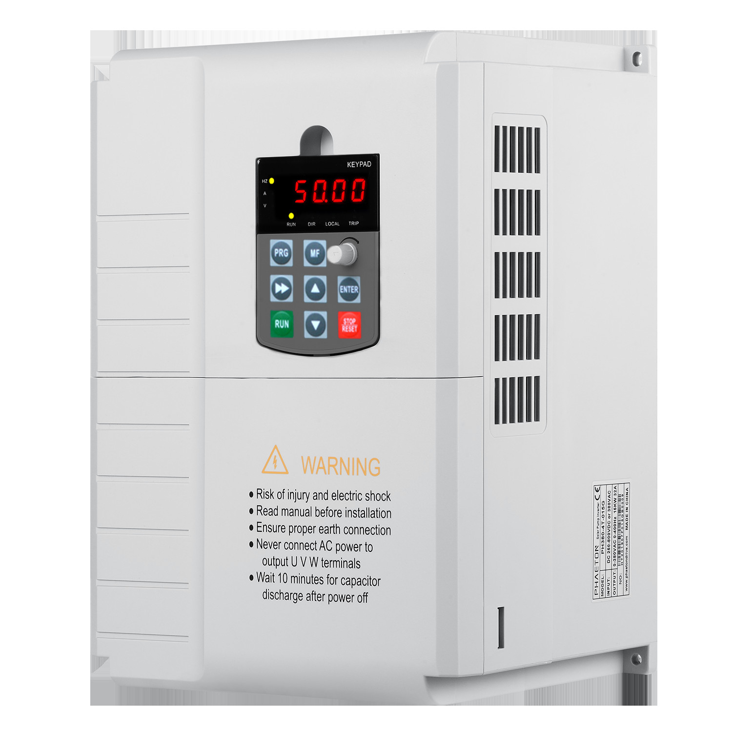 Efficiency Solar Pump Inverter 0.75-500kw Hybrid MPPT VFD with LED/LCD ...
